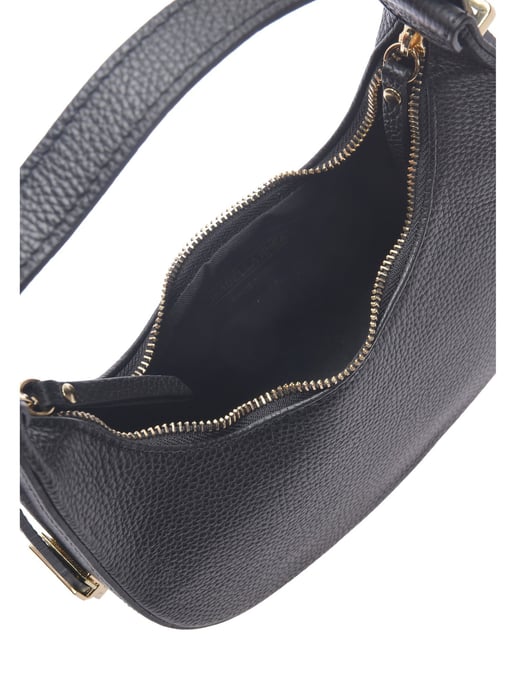 Isabella Rhea Black Cowhide Leather Bag - Image 4
