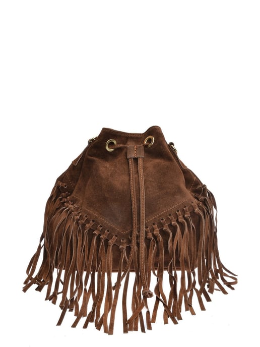 Roberta M Chestnut Cowhide Leather Bag - Image 1