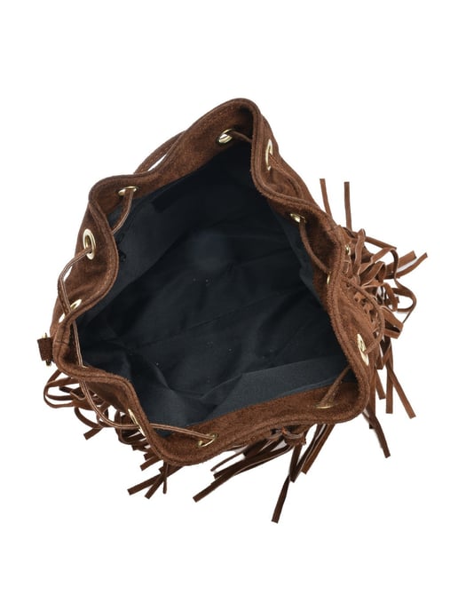 Roberta M Chestnut Cowhide Leather Bag - Image 4