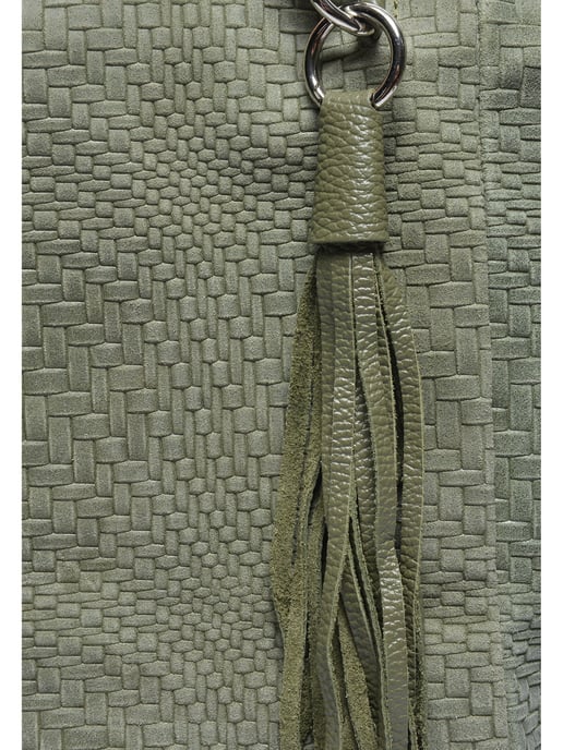 Roberta M Groen Rundleer Tas - Image 3