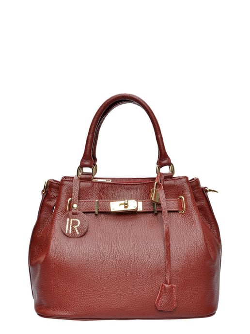 Isabella Rhea Rood Rundleer Tas - Image 1