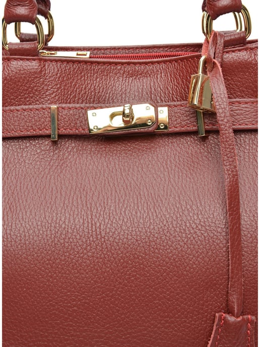 Isabella Rhea Rood Rundleer Tas - Image 3