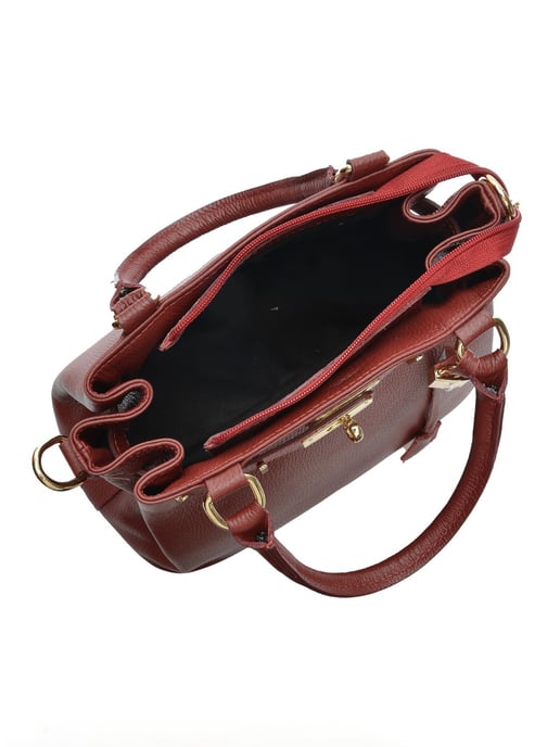 Isabella Rhea Rood Rundleer Tas - Image 4