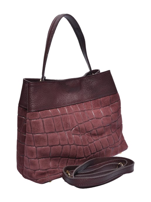 Anna Luchini EDGE Rundleer Tas - Image 2