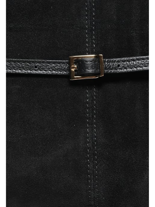 Roberta M Black Cowhide Leather Bag - Image 3