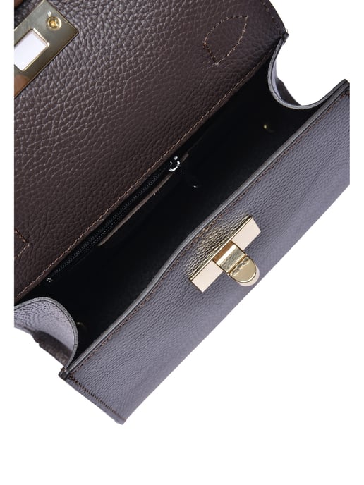Isabella Rhea Chestnut Cowhide Leather Bag - Image 4
