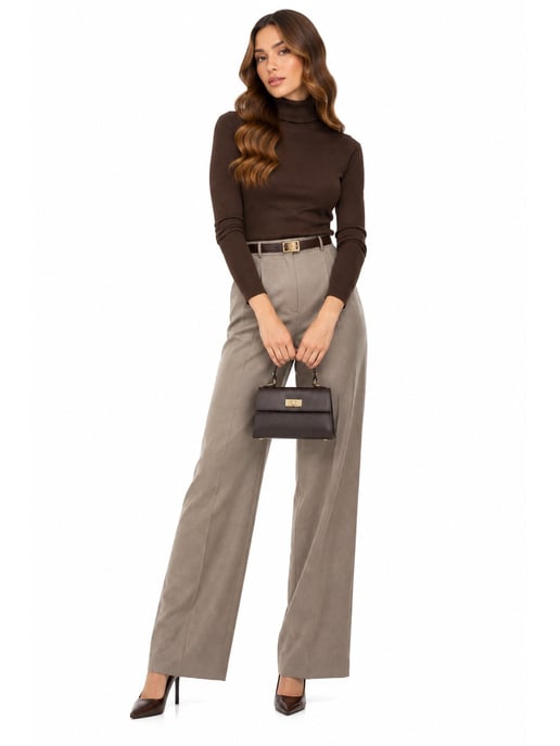 Isabella Rhea Chestnut Cowhide Leather Bag - Image 5