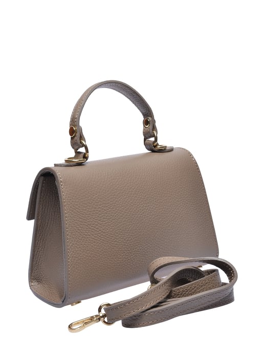 Isabella Rhea Beige Cowhide Leather Bag - Image 2