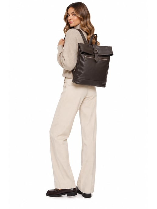 Isabella Rhea Bordeauxrood Rundleer Tas - Image 5