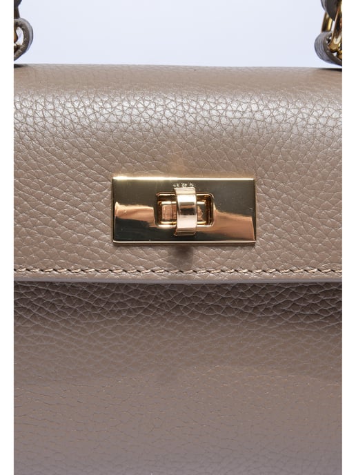 Isabella Rhea Beige Cowhide Leather Bag - Image 3