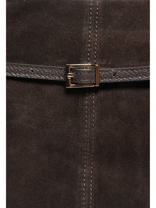 Roberta M Two-Tone Cowhide Leather Bag - Image 3