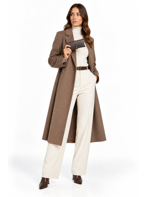 Roberta M Chestnut Brown Cowhide Leather Bag - Image 6