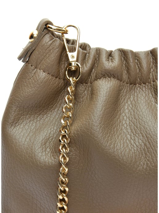 Isabella Rhea Beige Cow Leather Bag - Image 3