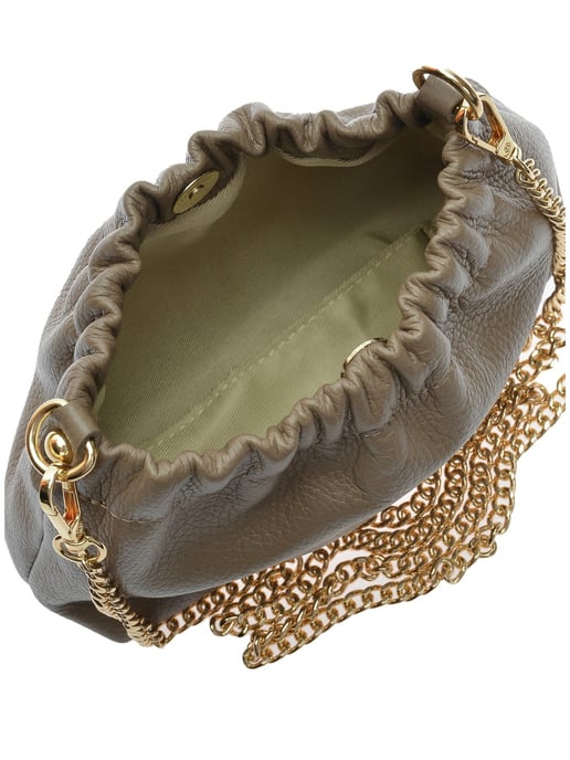 Isabella Rhea Beige Cow Leather Bag - Image 4