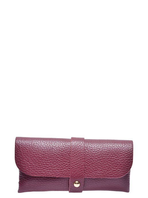 Roberta M Wine Leather Bag - Image 1