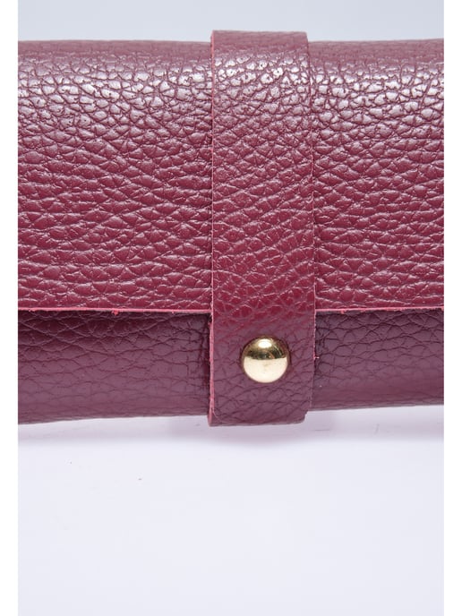 Roberta M Wine Leather Bag - Image 3