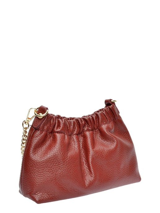 Isabella Rhea Red & Wine-Coloured Cowhide Leather Bag - Image 2