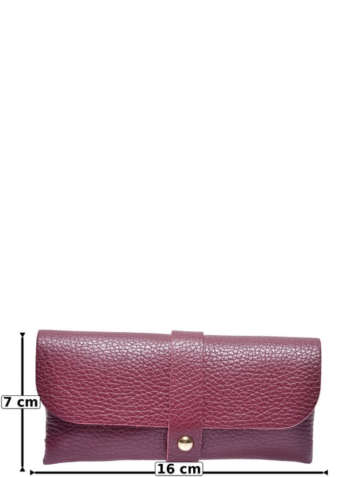 Roberta M Wine Leather Bag - Image 5