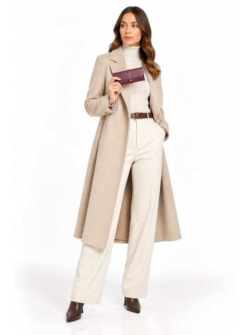 Roberta M Wine Leather Bag - Image 6