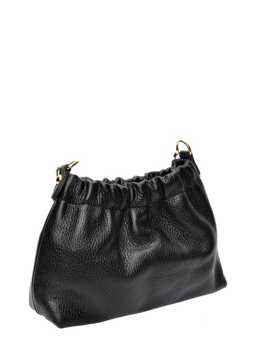 Isabella Rhea Black Cowhide Leather Bag - Image 2