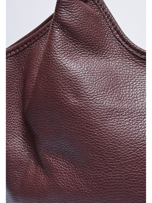 Isabella Rhea Burgundy Cowhide Leather Bag - Image 3