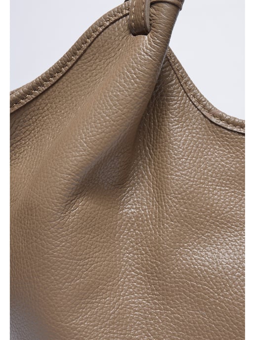Isabella Rhea Beige Cowhide Leather Bag - Image 3