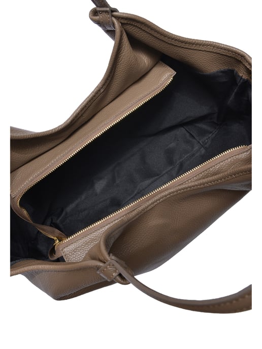 Isabella Rhea Beige Cowhide Leather Bag - Image 4
