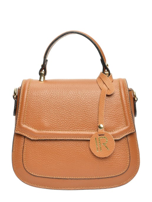 Isabella Rhea Brown Cowhide Leather Bag - Image 1
