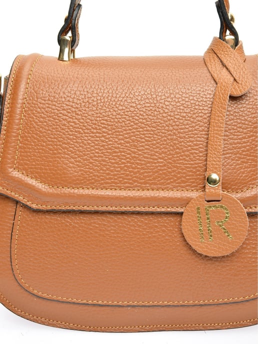 Isabella Rhea Brown Cowhide Leather Bag - Image 3
