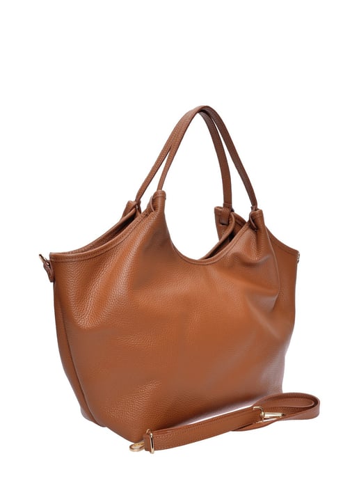 Isabella Rhea Brown Cowhide Leather Bag - Image 2