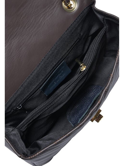 Roberta M Chestnut Brown Cowhide Leather Bag - Image 4