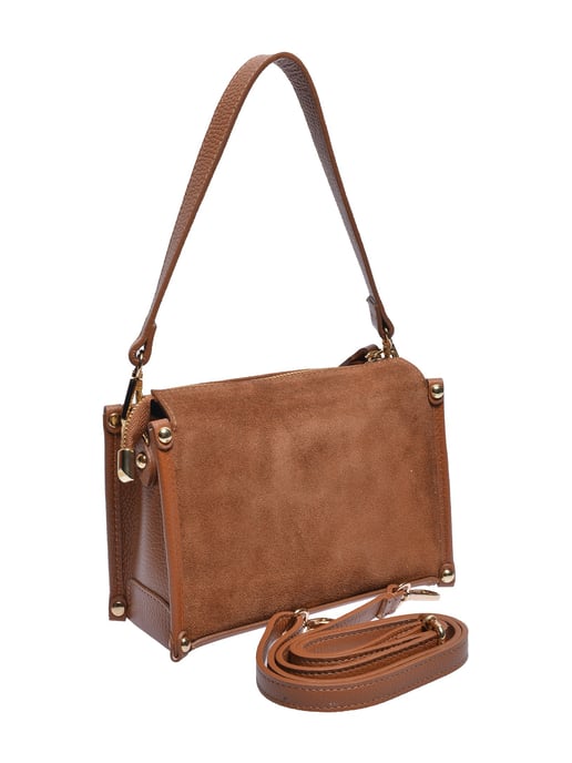 Anna Luchini Brown Leather Bag - Image 2