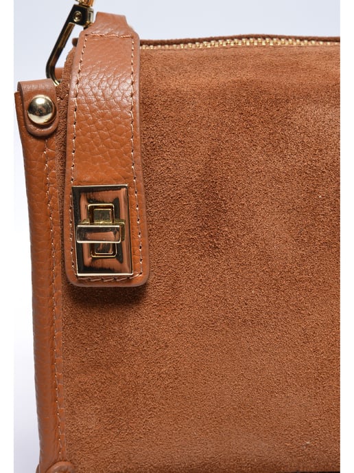 Anna Luchini Brown Leather Bag - Image 3