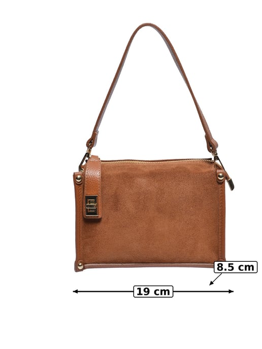 Anna Luchini Brown Leather Bag - Image 5