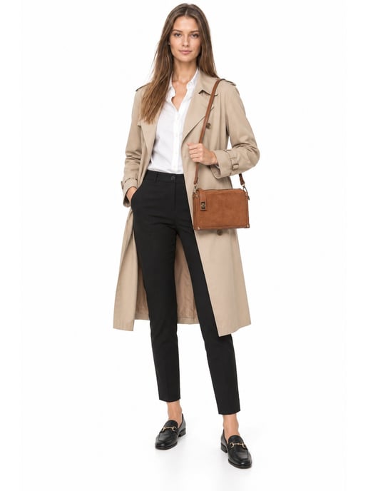 Anna Luchini Brown Leather Bag - Image 6