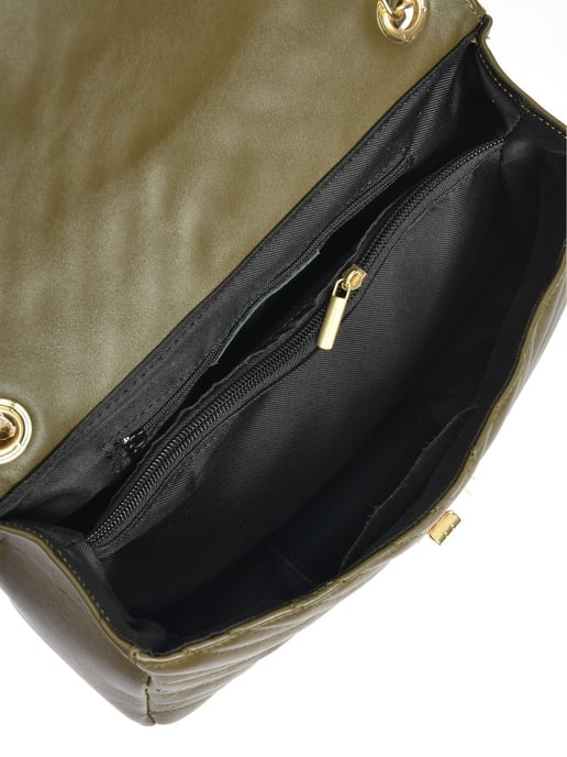 Roberta M Green Cowhide Leather Bag - Image 4