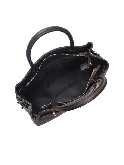 Isabella Rhea Chestnut Cowhide Leather Bag - Image 4