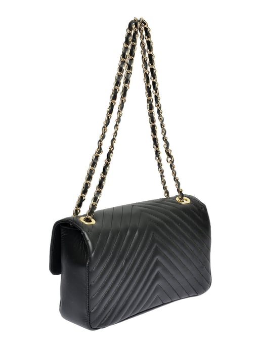 Roberta M Black Cowhide Leather Bag - Image 2