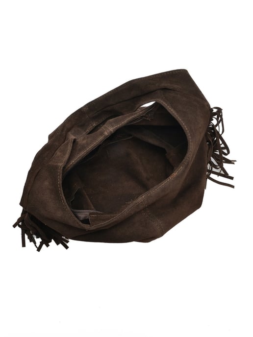 Isabella Rhea Bordeauxrood Rundleer Tas - Image 4