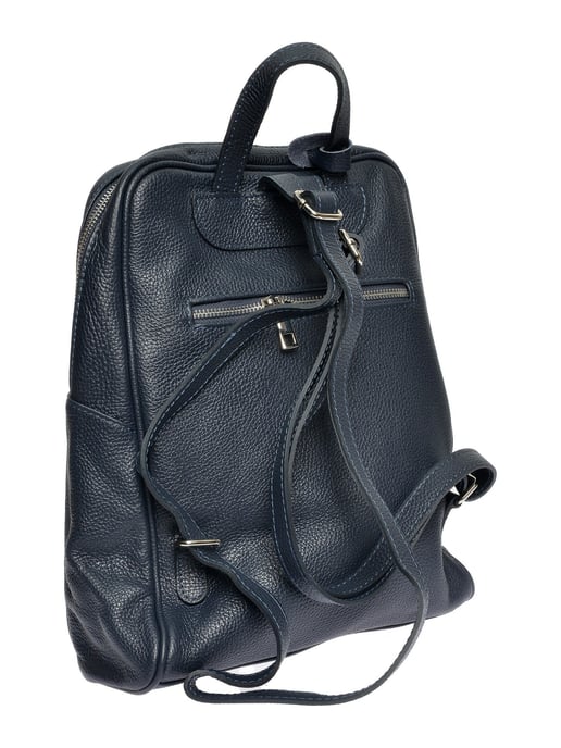 Roberta M BLUE Cow Leather Bag - Image 2