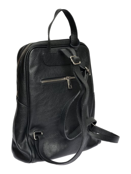 Roberta M Black Cowhide Leather Bag - Image 2