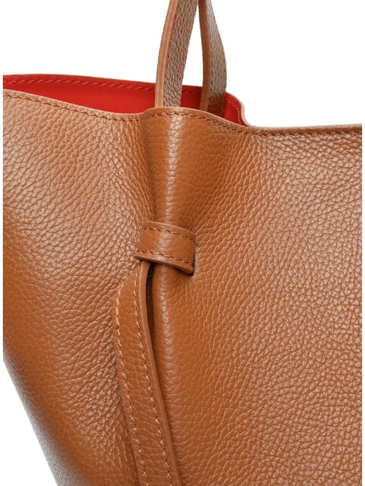 Isabella Rhea Brown Cowhide Leather Bag - Image 3