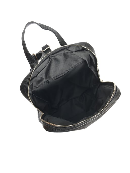 Roberta M Black Cowhide Leather Bag - Image 4