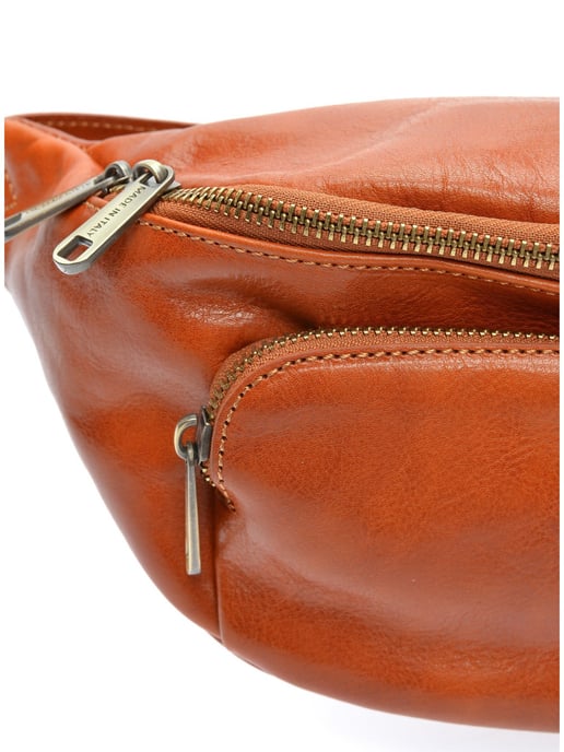 Isabella Rhea Brown Cowhide Leather Bag - Image 3