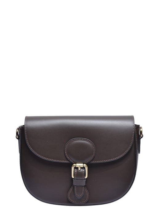 Isabella Rhea Chestnut Brown Cowhide Leather Bag - Image 1