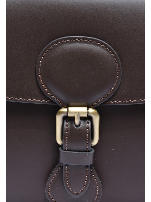 Isabella Rhea Chestnut Brown Cowhide Leather Bag - Image 3