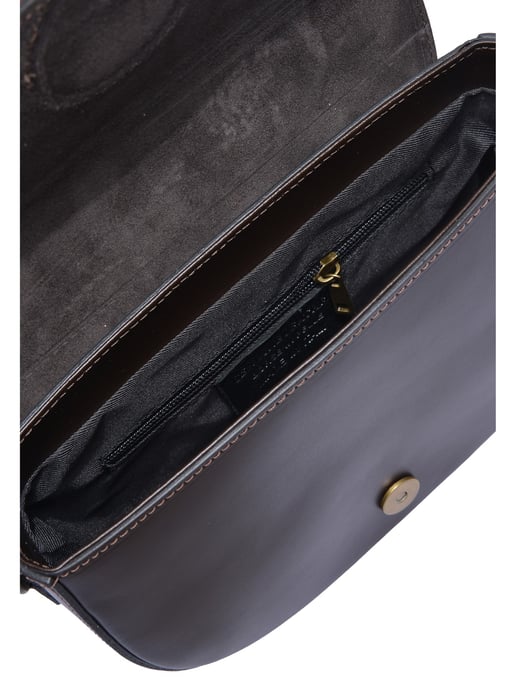 Isabella Rhea Chestnut Brown Cowhide Leather Bag - Image 4