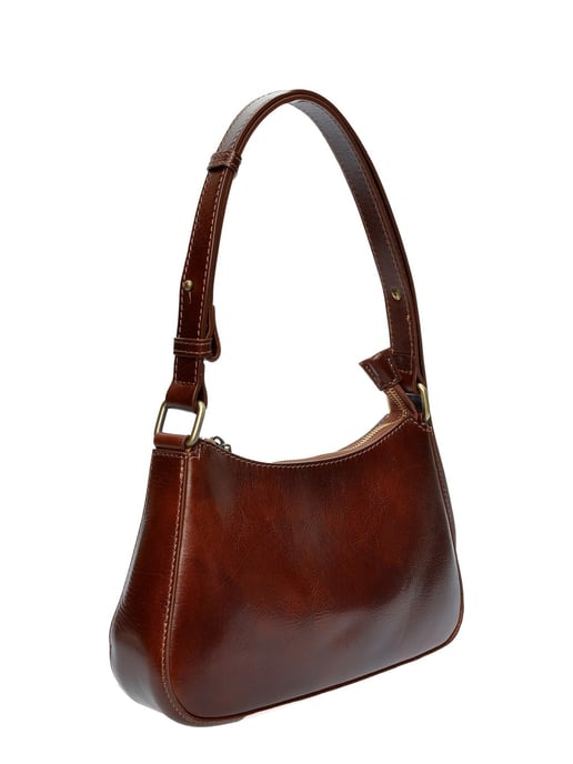 Isabella Rhea Chestnut Brown Cowhide Leather Bag - Image 2