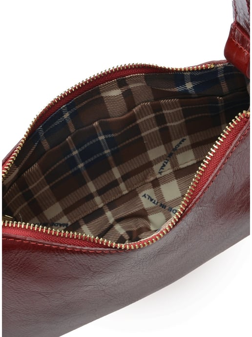 Isabella Rhea Red Cowhide Leather Bag - Image 4