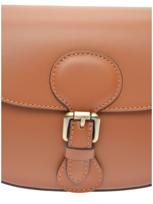 Isabella Rhea Brown Cowhide Leather Bag - Image 3